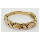 10K Gold Black Hills Gold Ring - 2.01 grams Total