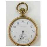 Antique Small Gold Filled Elgin Pocket Watch for
