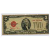 1928-F $ Red Seal Legal Tender U.S. Note