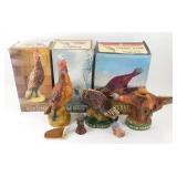 ** Six Austin Nichols Wild Turkey Decanters 185: