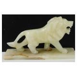 * Onyx Lion Statue
