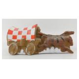 Vintage Rubber Gravy Train Dog Food Toy