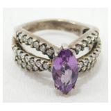 Sterling Silver Ring - 5.79 grams Total Weight,