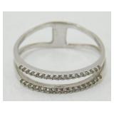 Sterling Silver Ring - 1.53 grams Total Weight,