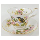 * Royal Albert England Baltimore Oriole Woodland