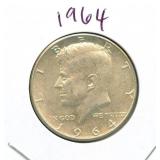 1964 Kennedy Silver Half Dollar