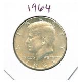 1964 Kennedy Silver Half Dollar