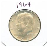1964 Kennedy Silver Half Dollar