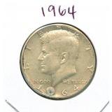 1964 Kennedy Silver Half Dollar