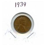 1939 Lincoln Cent