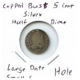 Capped Bust 5ï¿½ Silver Half Dime - 1835 Large