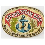 Anchor Steam Beer Aluminum Sign