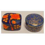 Vintage Trinket Boxes - Made in India. Paper