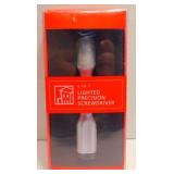 New Lighted Precision Screwdriver with Bits