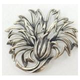 Sterling Silver Vintage Napier Pin Brooch - 13.48