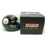 * Autographed Simpson Helmet, Signatures Unknown,