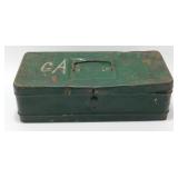 Vintage Metal Box w/ Pliers, Snips