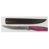 New 14" Damascus Knife with Sheath