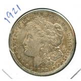 1921 Morgan Silver Dollar
