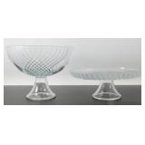 * 2 Footed Bowls