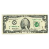 1995 U.S. $2 Federal Reserve Note