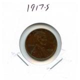 1917-S Lincoln Wheat Cent