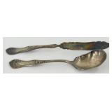 Wm. Rogers & Sons Butter Knife & Jelly Spoon