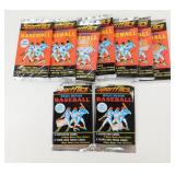 9 Sealed Packs of Sportflics Baseball Cards - (7)