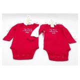 2 NWT Carter's 2 Pack of 6 Month Old Long Sleeved