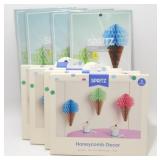 24 New Honey Comb Ice Cream Decorations