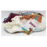 Girls' Scooby Doo Socks, 6 Pack, Size 4-10