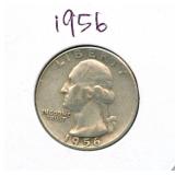 1956 Washington Silver Quarter