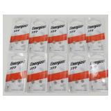 Lot of 20 Brand New Energizer 377 Batteries