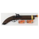 Vintage 1960's Parris Cap Gun with 2 Rolls of
