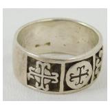 Sterling Silver Ring, .925, 9 Grams - Size 10