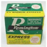 * 25 Remington 2-3/4 Magnum Express 20 ga Shells