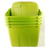 * 4 Storage Bins with Covers