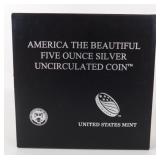 5 oz .999 Silver America the Beautiful Coin -