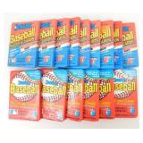 9 Sealed Packs of 1989 Donruss & 6 Sealed Packs