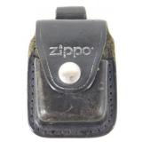 Vintage Zippo Fishing Lighter with Leather Belt
