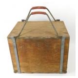 * Antique Handmade Cooler