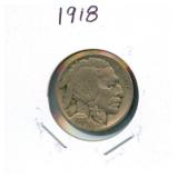 1918 Buffalo Nickel
