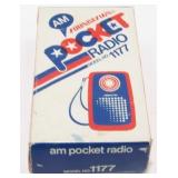 Vintage Soundesign Pocket Radio Model 1177