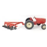 Vintage Ertl Tractor with Grader
