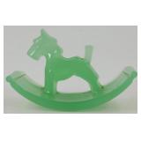 * Antique Jadeite Scottie Dog Ink Blotter -
