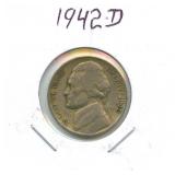 1942-D Jefferson Nickel