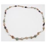 Semi Precious Gemstone Necklace
