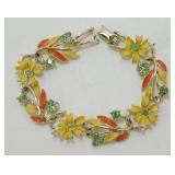 Vintage Jeweled Bracelet - Signed ï¿½Starï¿½, 7-3/4ï¿½
