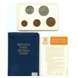 Britain's First Decimal Coin Set