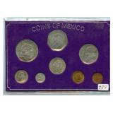 Coins of Mexico Set
